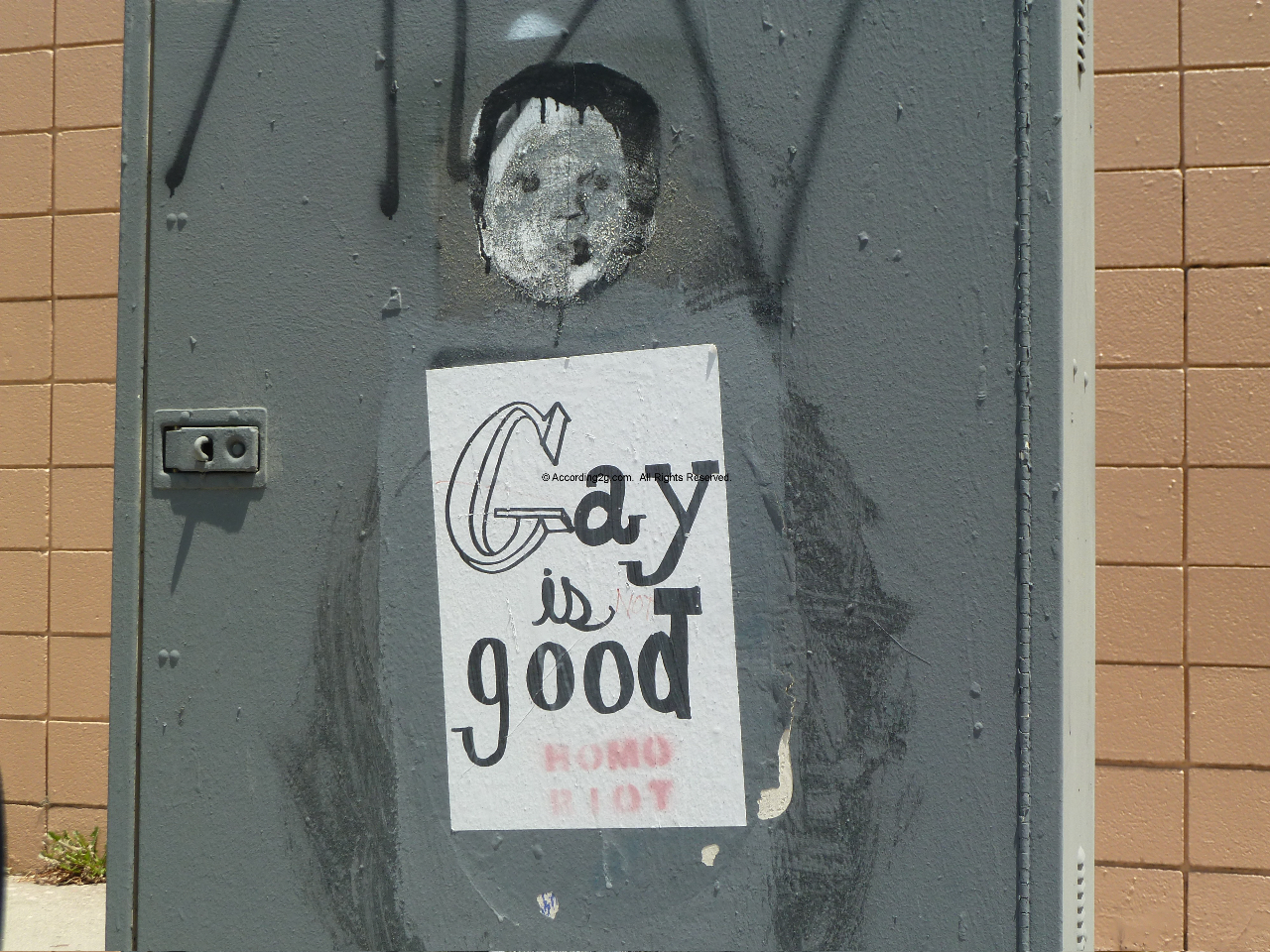 Gay is Good by Homo Riot